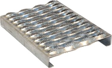 China Anti pranchas de alumínio e de aço do aperto do suporte da segurança dos passos de escada da placa de metal do patim fornecedor